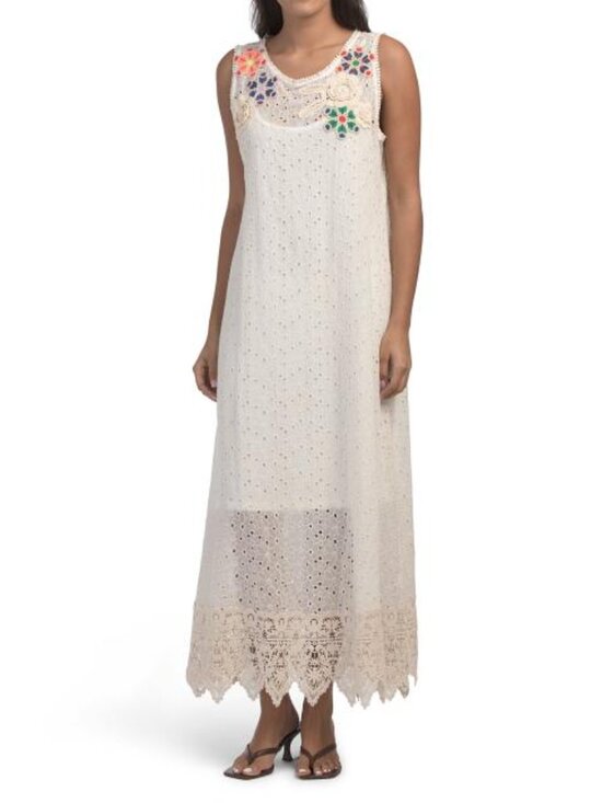 Johnny Was Dresses & Skirts - JOHNNY WAS Nydia Applique Dress